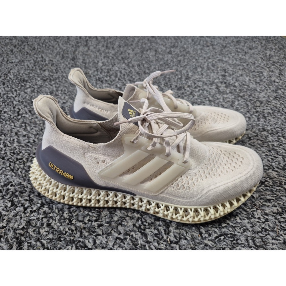 adidas Ultra 4DFWD Aluminum magic Beige Shoes Men Size 10.5 AGY9837